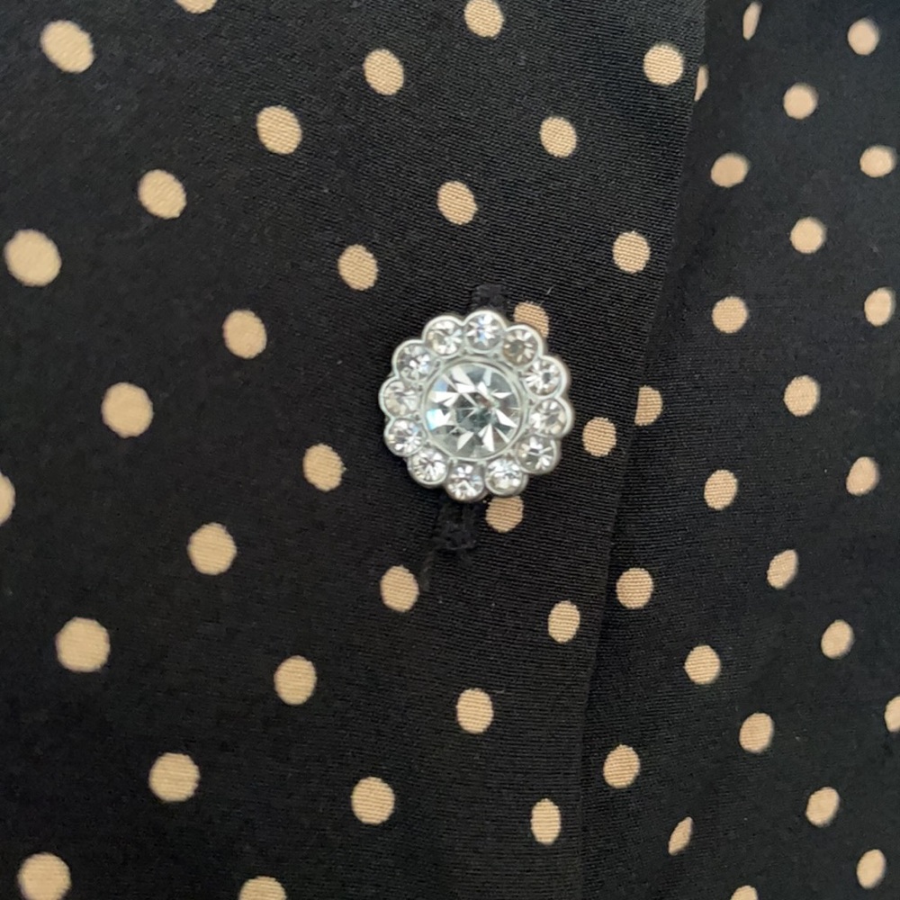 Alannah Hill polka dot blouse - Picture 2 of 4